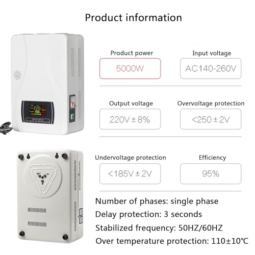 Régulateur de tension automatique pour protéger l'électroménager