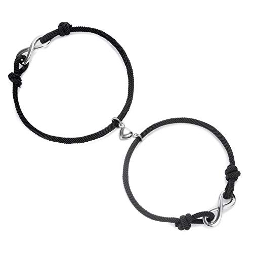 Braccialetto magnetico per coppie, regalo di compleanno, regolabile,...