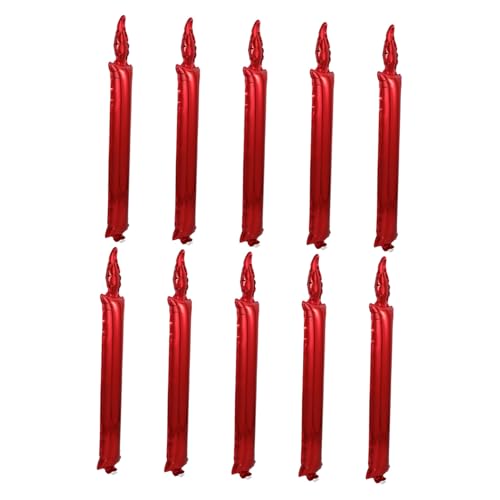 10PCS Inflatable Cheering Sticks Candle Noisemakers for Sports Events Team Spirit Celebrations Interactive Fun for Essential Party Favors