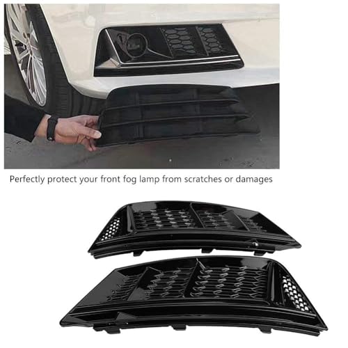 Cache antibrouillard gauche Audi A4 B9 pour remplacer une grille cassée