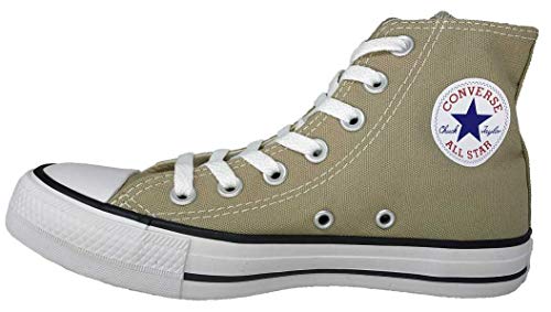 Tênis Converse Chuck Taylor All Star Lift Hi Caqui Preto Branco 33