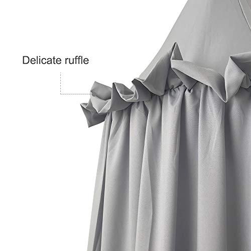 2 pacotes, Tomshin Adereços Cama Princesa Tenda de Brincar Cúpula com Cobertura Suspensa com Recanto