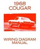 1968 Mercury Cougar Electrical Wiring Diagrams Schematics Manual Book Factory