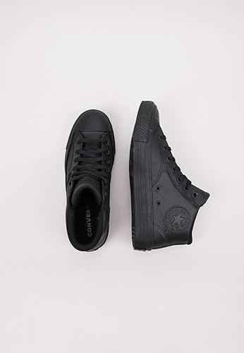 Converse Men's Sneaker, Black Black Dk Smoke Grey, 6