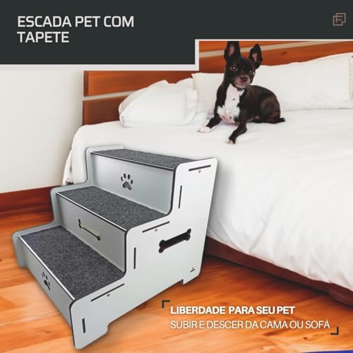 Co2Beer, Escada para cachorro rampa pet para subir na cama e sofá