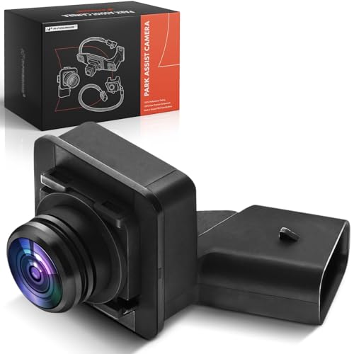 Image of A-Premium Right Park Assist Camera Front View Lane Depature Camera Compatible with Select Ford & Lincoln Models - 2015-2020 F-150 F150, 2016-2018 MKX, 2019-2022 Nautilus - Replace# FL3Z19G490A