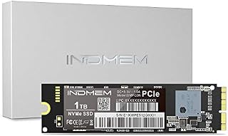 INDMEM NVMe PCIe SSD 256GB 3D TLC NAND Flash Hard Drive Replacement