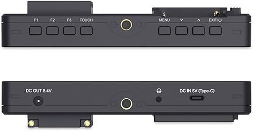 Miniatura 3 de FEELWORLD F5 Prox Monitor de campo de cámara de 5.5 pulgadas Hight Bright 1600 Nit1920x1080 DSLR Full HD 4K IPS Video Peaking Focus HDMI 8.4V DC