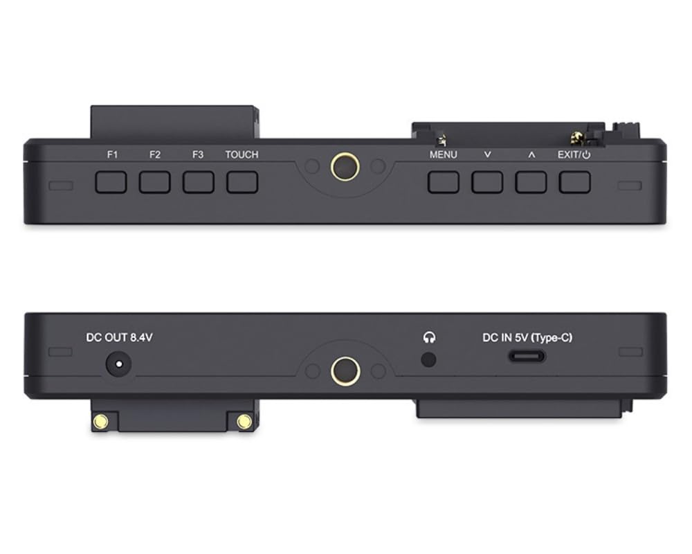 FEELWORLD F5 Prox 5,5-calowy 1600nit ekran dotykowy o wysokiej jasności 4K HDMI monitor polowy do aparatu DSLR z instalacją F970, 3D LUT i zestawem zasilającym 245g profesjonalny lekki monitor