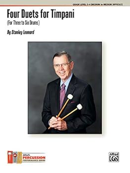 Paperback Four Duets for Timpani: For Three to Six Drums Book