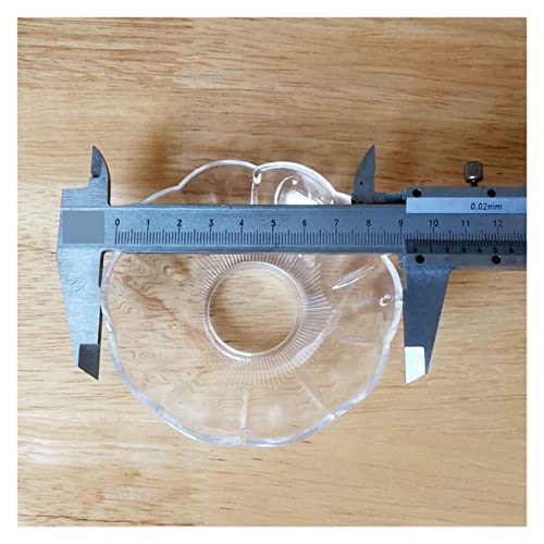 Lifbeautiful Dia90Mm Clear Plastic Bobeche, Candle Holders, Free Pins, Wedding Christmas Party Home Decoration, Chandelier Bowl Parts Home (Color : 30Pcs) #TOP2