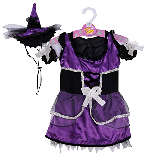 Rubie's Pet Costume, Large, Purple Witch Dress And Hat #TOP2