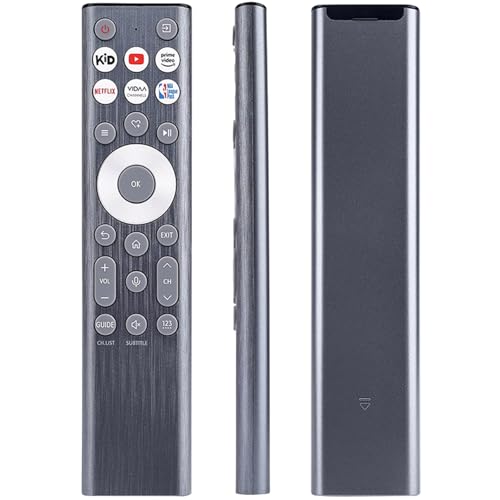 Universal Remote Control ERF6F80H for All Hisense TV Remote, Replacement Control for Hisense U6 U7 U8 Series ULED 4K UHD Google Smart TV