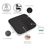 Tebery Large Memory Foam Seat Cushion/Chair Pad with Carry Handle Orthopaedic Seat Cushion Perfect for Office Chair and Wheelchair - Image 5