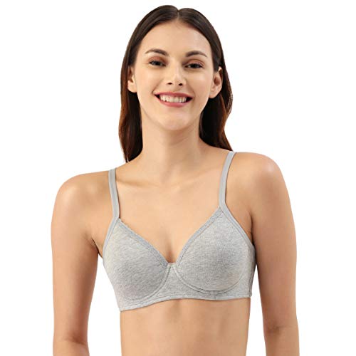 Image of Amante Cotton Padded Wirefree Full Coverage T-Shirt Bra