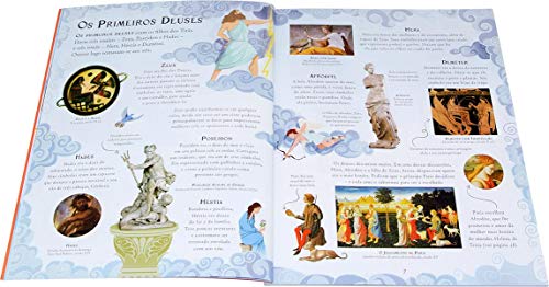 Mitos gregos: Livro de adesivos