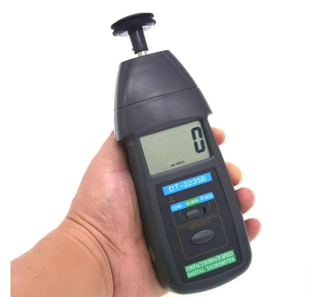 DT-2235B - Tacómetro digital de contacto de alta precisión