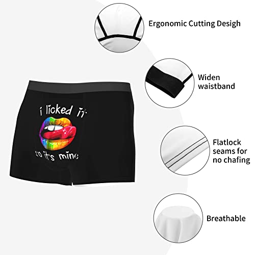 Mocsone Men's Funny Boxers Briefs Sexy Mens Underwear Black #TOP5