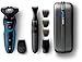 Produktbild Philips AquaTouch S5050 Foil shaver Trimmer Schwarz Herrenrasierapparat