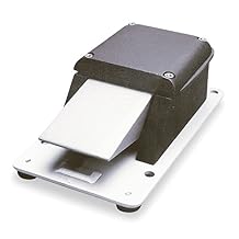88SN1-05 Classic IV Foot Switch, Electrical, Single Pedal, Momentary, SPDT, Single Stage, Black