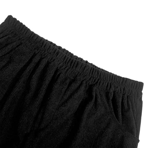 Pantalon en velours côtelé coupe classique droite pour homme vêtement quotidien confortable - 7