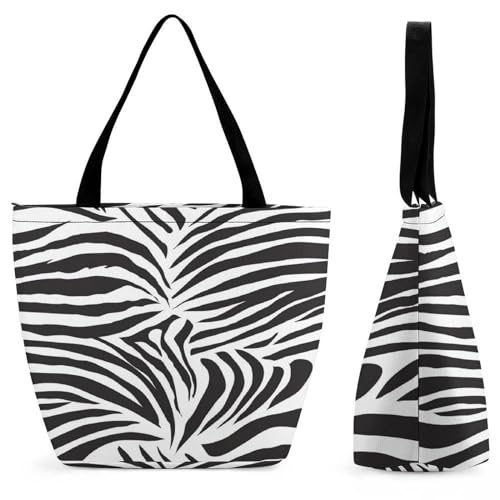 Sac à main pour femme texture animale | Grand sac de voyage bandoulière