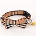 ADPET Bell Cat and Dog Collar with Bowtie - Cute Plaid Bowtie,Soft and Comfortable,Adjustable Bowtie Collar for Small/Medium / Large Dogs