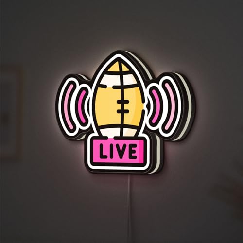 Ancfun 3D Sports Light Box for Live Streaming & Decor