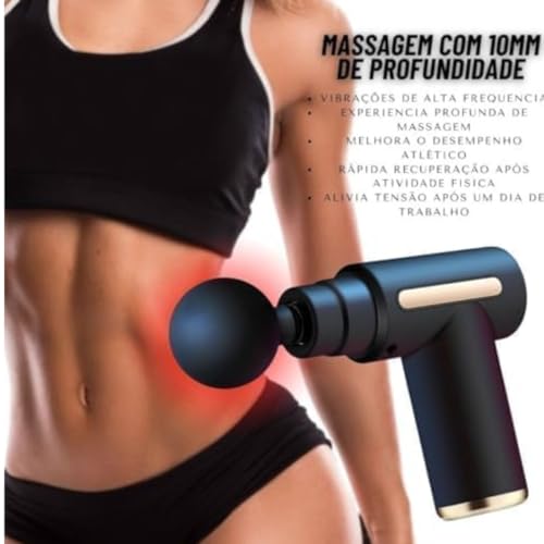 Massageador Elétrico Profissional Muscular Pistola Massagem Pistola Massageadora Onyon