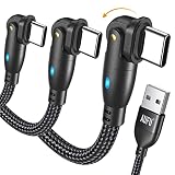 Amplia compatibilidad - El cable de carga USB C es compatible con Samsung Galaxy Note9/Note8/Note7/Note FE/S10/S9/S8,Samsung Galaxy A60/A51/A50/A42/A41/A40/A32/ A31/A30/A21/A20/A12/A11/A9/A8/A02S, Samsung Galaxy M42/M40/M31/M30/M21/M20/M12/M11/F12/F02s/F41,LG V50/V40/G7/G6/G5/V30/V20/W41/W31/W11,