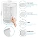 Makeup Organizer, 360 Rotating Cosmetic Organizer,DIY Adjustable Makeup Carousel Spinning Holder Rack, Large Capacity Cosmetic Storage Box Makeup Brushes Organizer for Vanity Countertop