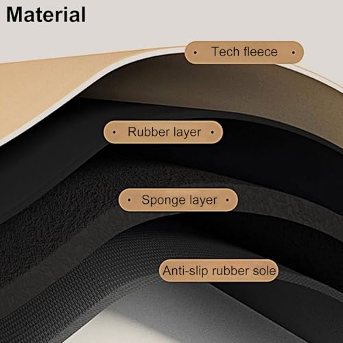 Tapete de tierra de diatomeas ultraabsorbente de 30 x 80 cm con base segura 4
