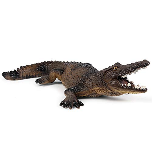 Sculpture crocodile sauvage pour salon moderne et terrasse couverte