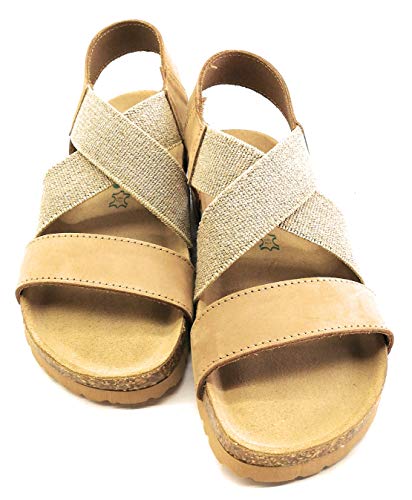 BIO NATURA 12 a 998 Sandalo Sportivo Zeppa 3 cm