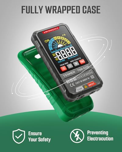 Tesmen TSM-522S Digital Multimeter, Trms 4000 Counts Voltage Tester thumb #5