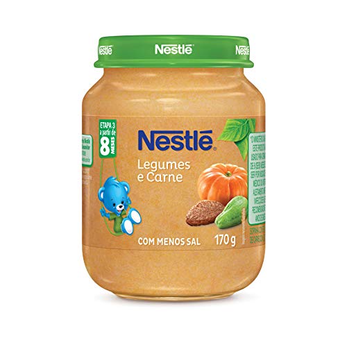 Papinha, Legumes e Carne, Nestlé, 170g