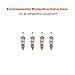 genleas 2020 Latest Version Valve Core Remover Tool 2.0/Installer with Dual Size SAE 1/4 & 5/16 Port for HVAC R22 R32 R404 R407 R410A Valve Core Removal Installer Tool with 4 Pieces Valve Cores