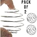WONDER STAR Stainless Steel Mixing Ball Springs for Protein Shaker Bottle, 2-Pack