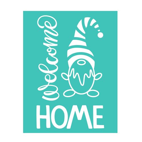 DIIOOMIEEU Silk Screen Stencil Screen Printing Clothes Embossing Christmas Print Stamp Reusable Suppl