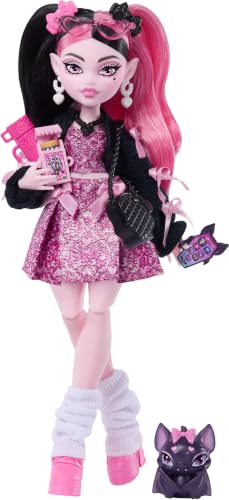 Monster High Draculaura bambola con pipistrello