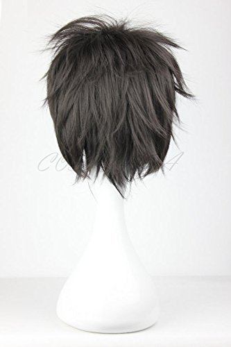 Cosplaza Cosplay Wigs Short Party Hair Black Male Games Movie Anime Synthetic Wigs #TOP3