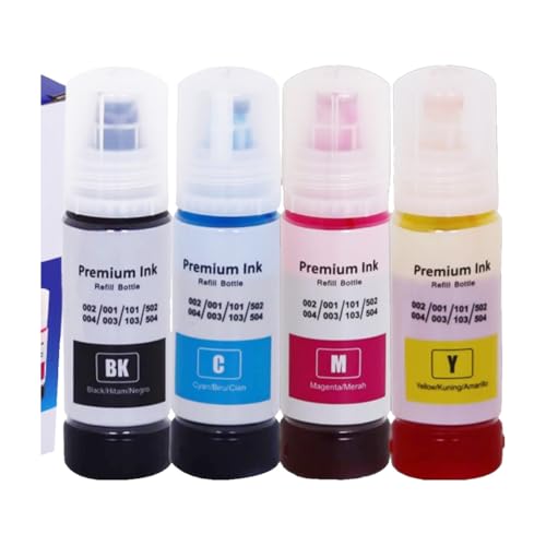 Encre d'imprimante 502 504 bleue pour imprimer des rapports de bureau
