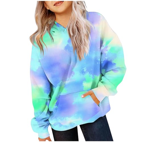 Bidobibo Cute Hoodies for Teen Girls Fleece Long Sleeve Oversized Sweatshirt Tween Girls Fall Trendy Hooded Sweatshirts