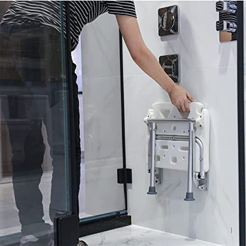 Chaise de bain murale pliante antidérapante pour douche - 4