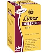 Luvos genezende aarde 1 fijn poeder voor brandend maagzuur, 480 g poeder