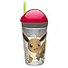 Zak Designs POKC-S113 Zaksnak Pokemon Toddlerific 8oz Tumbler W-Wrap, 10 oz, Clear