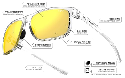 Lunettes Tifosi Swick verre unique décontractée mixte ultra légères - 3
