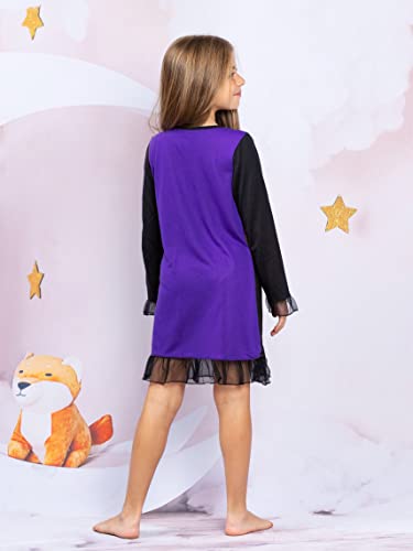 DC Comics Girls' Big Batgirl Dc Hero Long Sleeve Dorm with Cape3