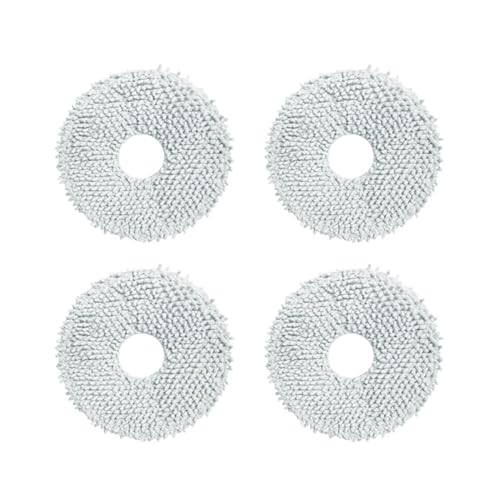 YYMYLXYM Mop Cloths Holder Compatible with Dreame L10s Ultra / S10 / S10 Pro / X10 / Compatible with Xiaomi Mijia Omni All-in-One Robot Vacuum Cleaner B101CN Mop Rag(Light Grey)