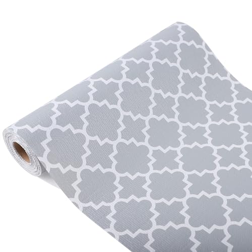 Shelf Liner 20 Inch Wide X 20 Ft Non Adhesive Cabinet Drawer Liner Non Slip Waterproof Pantry...